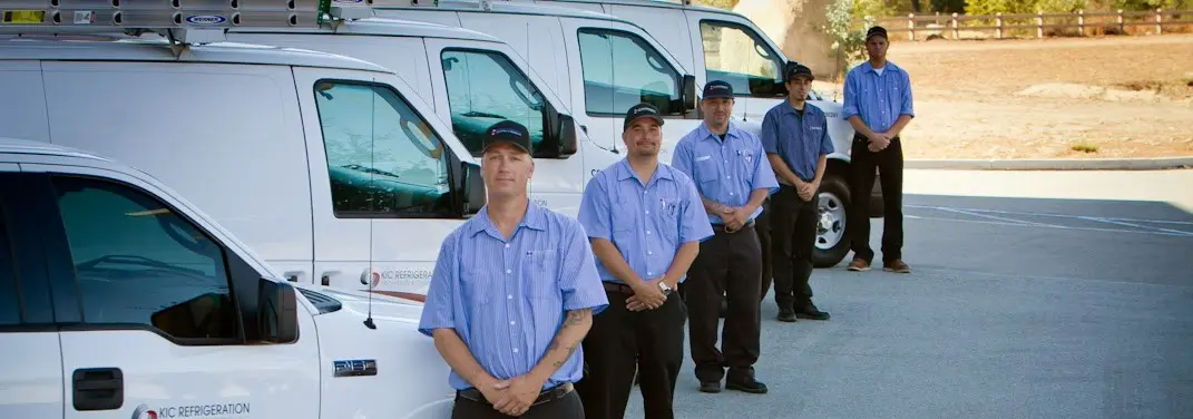 KIC Refrigeration crew ready for Mini Split Repair jobs across Sky Lake